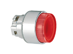 Buton luminos, diametru, Ø22MM 8LM METAL SERIES, EXTENDED, RED