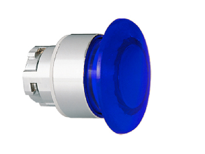 Buton ciuperca luminos, Ø22MM 8LM METAL SERIES, diametru, Ø40MM. BLUE