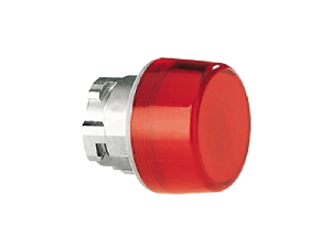 Cap lampa semnalizare, Ø22MM 8LM METAL SERIES, RED