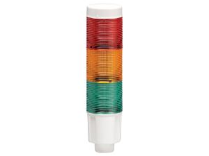 STEADY LIGHT MODULE. Ø45MM. BUILT-IN LED CIRCUIT. GREEN, ORANGE, RED, 24VDC