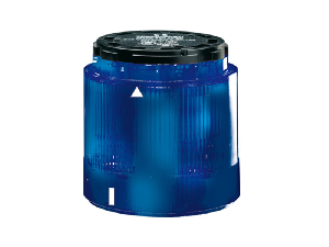 STEADY LIGHT MODULE. Ø70MM BA15D FITTING, DIRECT SUPPLY, BLUE