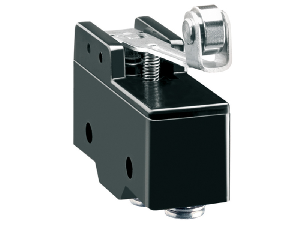 PLASTIC MICRO SWITCH, K SERIES, ROLLER CENTRE PUSH LEVER. 48.5MM/1.91IN LONG LEVER, CONTACTS 1NO/NC. SOLDER TERMINAL