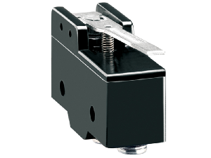 PLASTIC MICRO SWITCH, K SERIES, METAL LEVER. 54MM/2.13IN LONG FLAT LEVER, CONTACTS 1NO/NC. FASTON TERMINALS