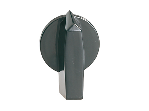 BLACK OPERATING HANDLE, FOR 90X90MM FRONT PLATE 7MM/0.28IN FOR GX32H - GX40H - GN125 - GN32H - GN40H - GN63H