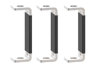 ONE-POLE BRIDGING BARS. 3-PIECE SET, EACH COBERS 1 POLE