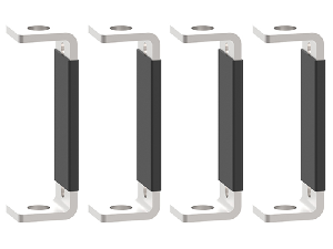 ONE-POLE BRIDGING BARS. 4-PIECE SET, EACH COBERS 1 POLE