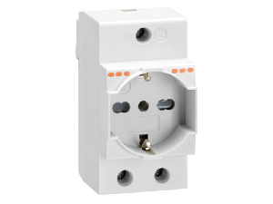 MODULAR SOCKET FOR ITALY AND GERMANY (SCHUKO); 16A