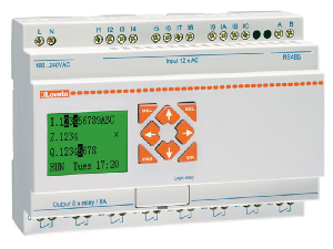 MICRO PLCS, BASE MODULE, AUXILIARY SUPPLY tensiune 24VDC, 12/8 RELAY