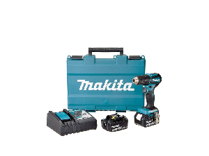 Masina de gaurit cu percutie cu acumulatori Makita DHP483RFE