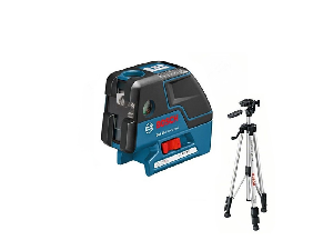 Nivela laser cu linii si puncte Bosch GCL 25 cu stativ BS 150