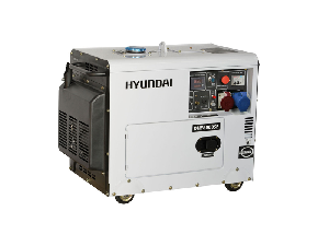 Generator de curent trifazat cu motor diesel HYUNDAI DHY8600SE-T