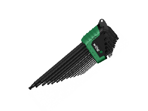 Set 13 chei imbus Torx rotunjite T5-T45 forma L WIHA ErgoStar