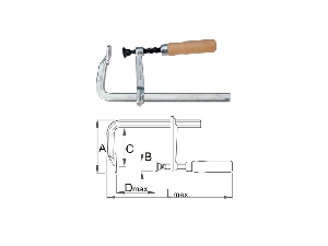 Menghina de tamplarie UNIOR 120 mm 702/2WH