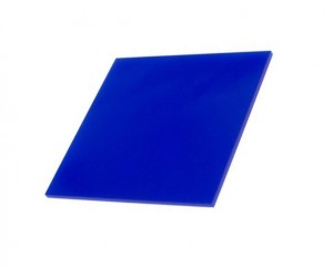 PLEXIGLAS COLORAT 2MM - 1.25X2.5M ALBASTRU