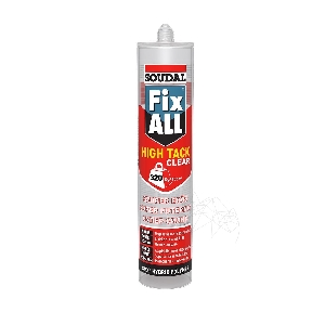 Adeziv ardezie flexibila - Soudal FIX ALL Crystal - 290ml (Transparent)