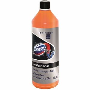 Gel pentru desfundarea tevilor Domestos Professional, 1L