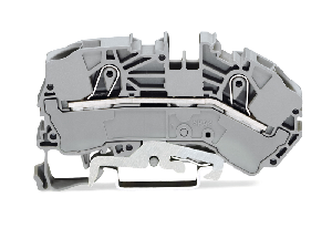 Spare supply terminal block; 16 mm²; 12 mm; Push-in CAGE CLAMP®; 16,00 mm²; gray