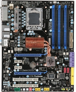 MSI - Placa de baza X58 Platinum