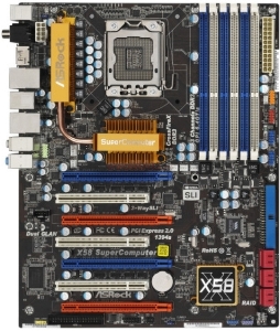 ASRock - Placa de baza X58 SuperComputer