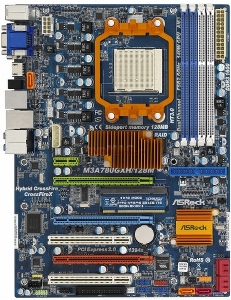 ASRock - Placa de baza M3A780GXH/128M