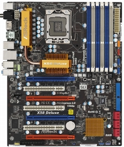 ASRock - Placa de baza X58 Deluxe