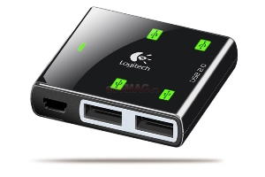 Logitech - HUB USB 4 port