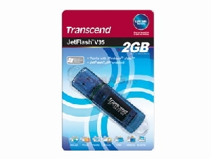 Transcend - Stick USB JETFLASH 2GB (Albastru)