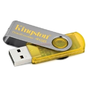 Kingston - Memorie flash DT101Y/4GB (Galben)