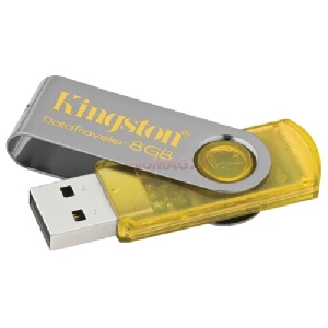 Kingston - Memorie flash DT101Y/8GB (Galben)