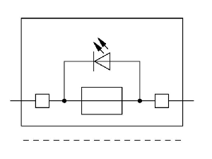 4-conductor fuse terminal block; with pivoting fuse holder; with end plate; for 5 x 20 mm miniature metric fuse; with blown fuse indication by LED; 120 V; for DIN-rail 35 x 15 and 35 x 7.5; 2.5 mm²; Push-in CAGE CLAMP®; 2,50 mm²; gray