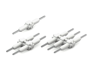 Board-to-Board Link; Pin spacing 3 mm; 1-pole; Length: 15.3 mm; white