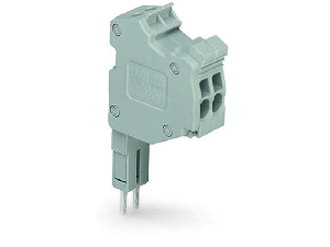 Modular TOPJOB®S connector; modular; for jumper contact slot; 6-pole; 1,00 mm²; gray