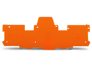 Seperator plate; 1.1 mm thick; oversized; orange