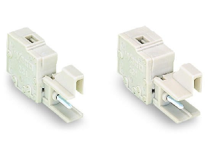 Test plugs for female connectors; for 7.5 mm and 7.62 mm pin spacing; 2,50 mm²; light gray