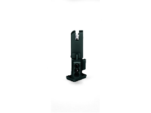 Socket module; 1-pole; black