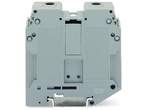 Screw-type through terminal block; 70 mm²; for DIN-rail 35 x 15 and 35 x 7.5; 70,00 mm²; blue