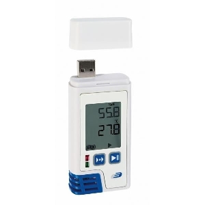 Data Logger profesional cu afisaj pentru temperatura si umiditate LOG210 PDF