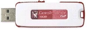 Kingston - Stick USB DataTraveler I Gen 2 16GB (Rosu)