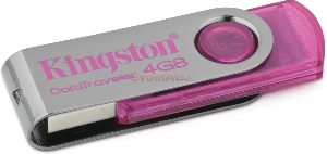 Kingston - Stick USB DataTraveler 101, 4GB (Roz)