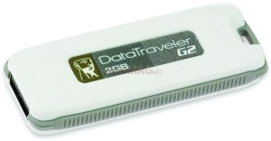 Kingston - Stick USB DataTraveler Generation 2 (G2), 2GB (Gri)