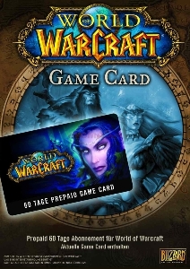 Blizzard - Cartela Pre-Paid World of WarCraft (PC)