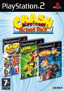 Vivendi Universal Games - Crash Bandicoot Action Pack (PS2)