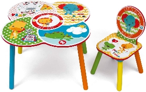 Set masuta multifunctionala si un scaunel It\'s Giggle Time