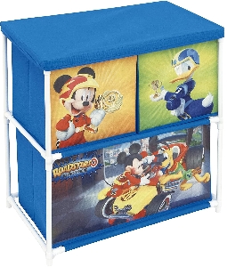 Organizator pentru jucarii cu structura metalica Mickey Mouse and The Roadster Racers