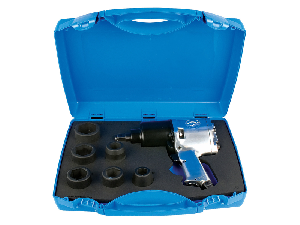 Pistol pneumatic si set de capete chei tubulare 3/4 \