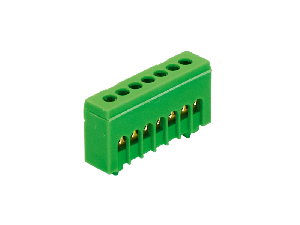 PE7H green 7x16mm² IP20 Earthing terminal