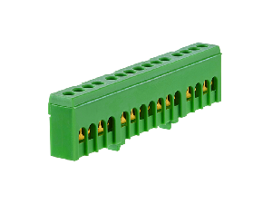 PE15H green 15x16mm² IP20 Earthing terminal