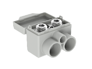 SLT50-2-1 grey Al 16-50\\/Cu 2,5-35 + 1x1,5-6mm2 1000V Distribution block