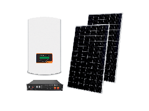 SISTEM SOLAR HIBRID 1P / 5kW SET CU BATERIE 2.4kW