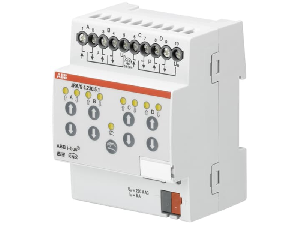 Actuator bloc 4 relee  comanda jaluzele/motoare KNX